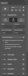 Duplicate Object Illustrator Script - Randomill